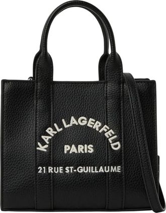 Karl Lagerfeld Mujer, Bolsos, Negro, Talla: ONE Size