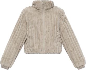 Save The Duck Fleece jack Elina - Dames - Winterjassen - Grijs - M - Jassen