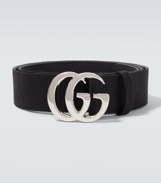 Gucci Cintura Flat Marmont Double G in canvas