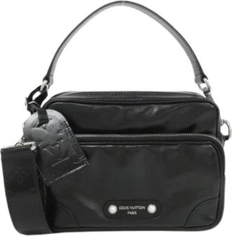 Louis Vuitton Pre-owned Vintage Schoudertas - Dames - Vintage Handtas - Zwart - ONE Size - Leer - Vintage