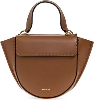 Wandler Hortensia Piccola Handtas - Dames - Handtassen - Bruin - ONE Size - Leer - Tassen