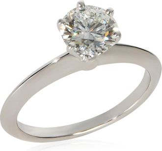Tiffany & Co. Pre-Owned Tiffany & Co. 0.96 ct Round Brilliant Diamond Engagement Ring