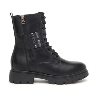 Nero Giardini Schoenen, Dames, Zwart, 37 EU, Leer, Veterboots
