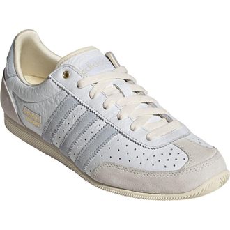 adidas Japan Low Top Sneaker in White/Crystal Sky/Gold at Nordstrom, Size 11.5