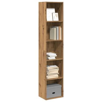 vidaXL Vidaxl - Libreria Rovere Artigianale 40x30x189 Cm In Legno Multistrato