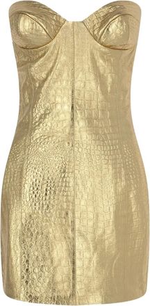 New Arrivals Abito corto Rochelle - Oro