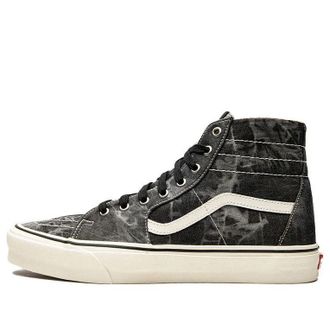Vans SK8-HI Tapered Denim Destroy - Black Marshmallow VN0A4U169FL