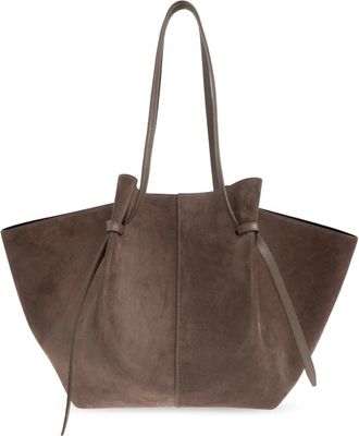 Yuzefi Dames, Tassen, Bruin, Maat: ONE Size Su&egrave;de