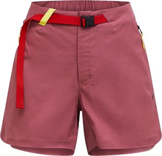 Peak Performance Womens Iconiq Tech Shorts Red XS