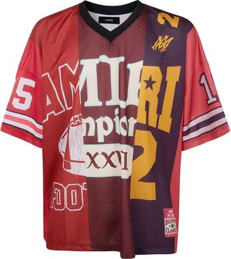 Amiri Spliced Oversized Tee
