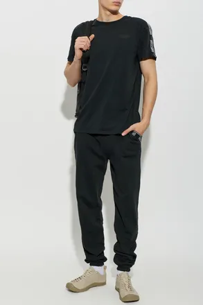 Moschino T-shirt From The Active Line, Mens, Black