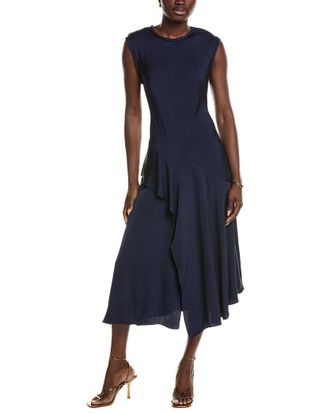 Kobi Halperin Leilani Soft Asymmetrical Maxi Dress