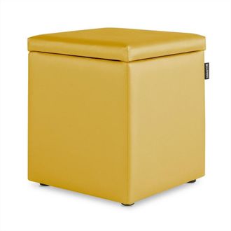 Happers Happers - Puff Cubo Arc&oacute;n Polipiel Mostaza 1 Unidad Mostaza