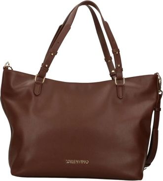 Mario Valentino Nivis Re Schoudertas - Dames - Shoppers - Bruin - ONE Size - Leer - Tassen