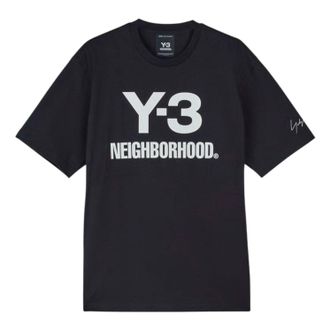 adidas Y-3 x Neighborhood Logo Relaxed T-Shirt Black JW6999
