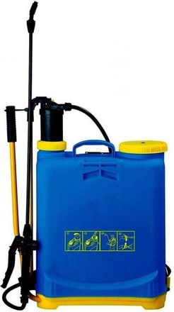 Trade Shop Trade Shop - Nebulizzatore Zaino Spalla 16 Lt Spruzzatore Irroratrice Pompa A Pressione Mano