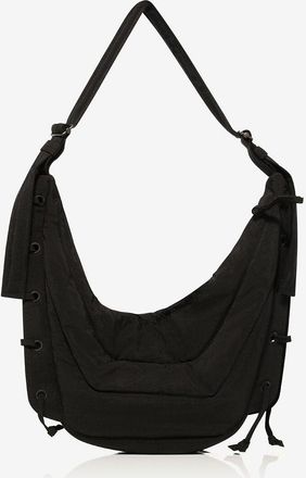 Christophe Lemaire Schultertasche aus gestepptem Nylon Medium Soft Game