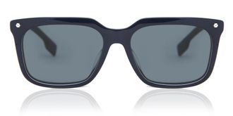 Burberry BE4337F CARNABY Asian Fit 379887 Mens Sunglasses Black Size 56