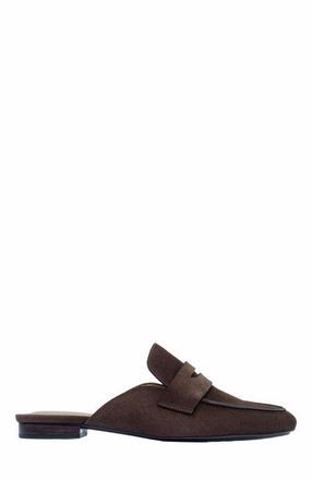 Bernardo Balda Loafer Mule in Dark Chocolate at Nordstrom, Size 8.5
