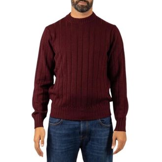 FILIPPO DE LAURENTIIS Jersey de cuello redondo - Knitwear - Hombre - Rojo - XL