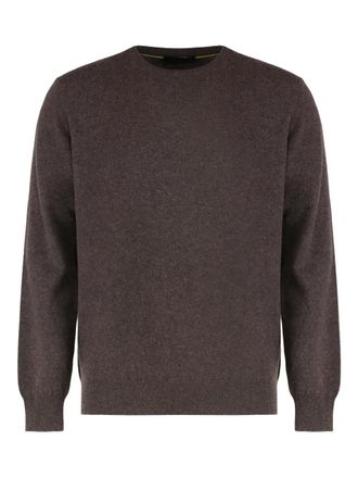 Moorer Orviet-ODD crew-neck sweater - Brown