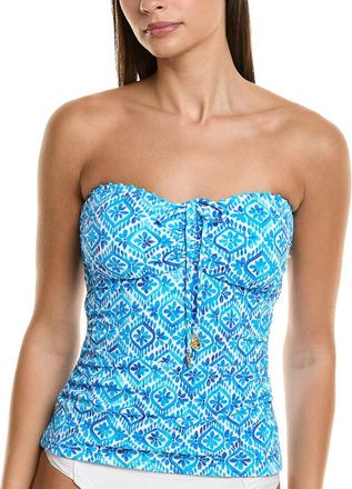 Tommy Bahama Island Cays Shell Tie Bandini Top