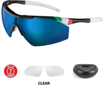 Salice 004 ITA RW 164 CL Mens Sunglasses Black Size 145