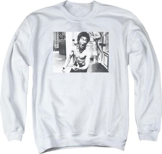 Gildan Bruce Lee Full Of Fury Adult Crewneck Sweatshirt