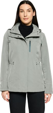 Gil Bret Outdoorjacke GIL BRET, Damen, Gr. 36, saliva, Web, Obermaterial: 100% Polyester, unifarben, regular fit normal, Jacken Outdoorjacke, mit Kapuze