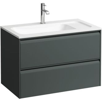 Laufen Laufen - Meda Meuble sous-lavabo, 2 tiroirs, syst&egrave;me de rangement