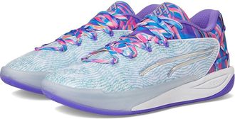 Puma Stewie Basketball Shoes Womens Basketball Shoes Puma White/Light Aqua : 10.5 B - Medium, Synthetic/Textile