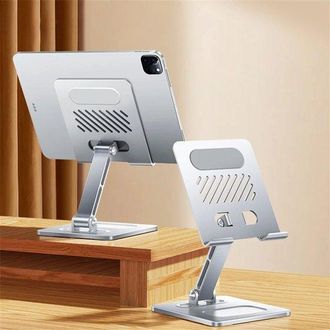 OEM Soporte Para Tablet - Soporte De Escritorio Para Tablet - Soporte Ajustable Y Giratorio - Soporte Para Tel&eacute;fono Y Tablet - Soporte De Aleaci&oacute;n De Alum