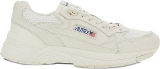 Autry Sneakers Hyperway in rete con logo - Bianco