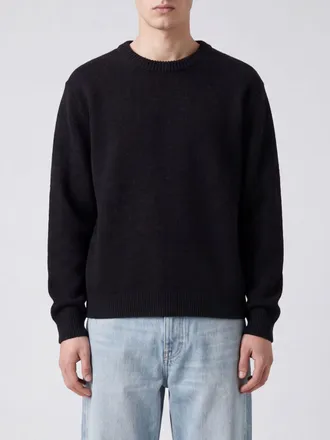 Christophe Lemaire Crewneck Jumper in Alpaca Wool Blend with Ribbed Trims