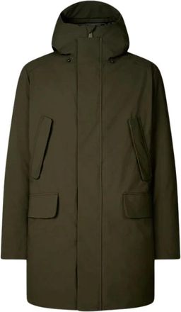 Save The Duck Hombre, Abrigos, Verde, Talla: L