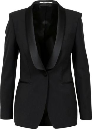 Tagliatore Dames, Jassen, Zwart, Maat: 3XL Wol