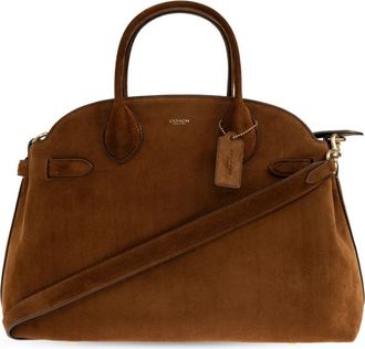 Coach Soft Empire 40 - Dames - Handtassen - Bruin - ONE Size - Leer - Tassen