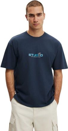Cotton On Mens Everyday Fit Graphic T-Shirt in Auto Navy Screws at Nordstrom, Size X-Large