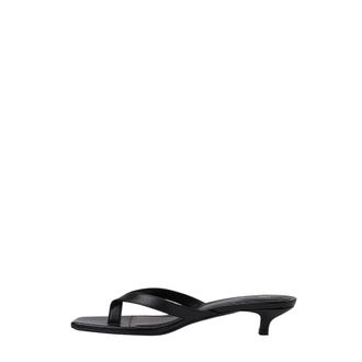 Toteme Sandalia de Tac&oacute;n Chancla - Shoes - Mujer - Negro - 38 EU