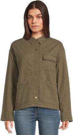 Royal Robbins El Cap Canvas Shacket Womens Jacket Forester : XS, Canvas/Cotton/Elastane