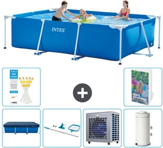 Intex Piscina Con Estructura Rectangular - 300x200x75 Cm - 7-piezas S122