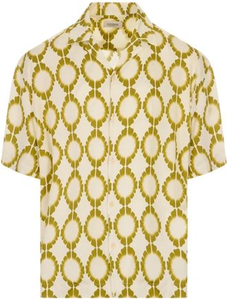 Laneus Bowling Boxy Fit Shirt - Heren - Korte mouwen Overhemden - Veelkleurig - 2XL - Overhemden