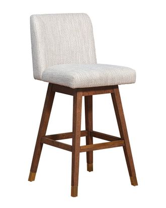 Armen Living Basila Swivel Bar Stool