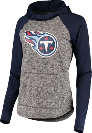 G-III 4Her by Carl Banks Womens G-III 4Her by Carl Banks Heathered Gray/Navy Tennessee Titans Championship Ring Pullover Hoodie in Heather Gray at Nordstrom, Size Small