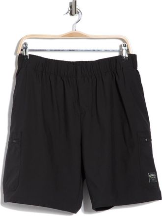 Hurley Outlander Cargo Walk Shorts in Black at Nordstrom Rack, Size X-Large