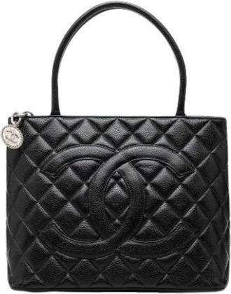 Chanel Pre-owned Medallion Tote Bag - Pre-owned - Mujer - Negro - ONE SIZE