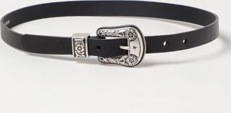 Golden Goose Cintura Golden Goose in pelle con fibbia incisa