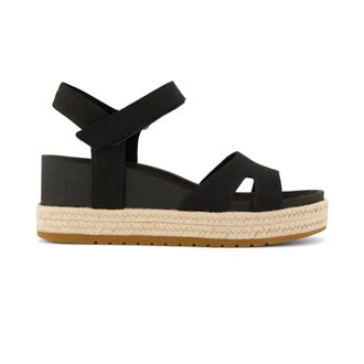 Toms Toms Alana Womens Ankle Strap Sandals Black Textile - Size UK 4