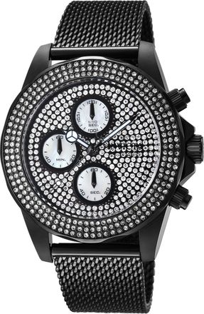 Invicta Pro Diver 43679 Horloge - Quartz Uurwerk - Roestvrij Staal met zwarte Wijzerplaat - 40mm