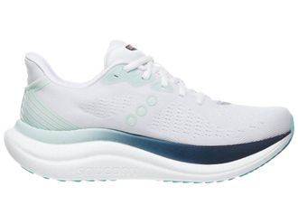 Saucony Womens Triumph 23 Shoes In White/navy
